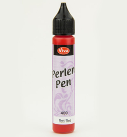 Perlen pen 28 ml Rood - Viva