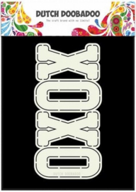 470.713.657 Dutch Doobadoo Dutch Card Art XOXO  A4