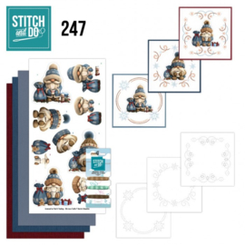STDO247 Stitch and Do 247 - Berries Beauties - Gnomie Holidays