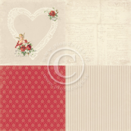 PD6901 Scrappapier - To My Valentine - Pion Design