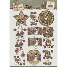 CD10955  3D vel A4  - Celebrate Christmas - Yvonne Creations