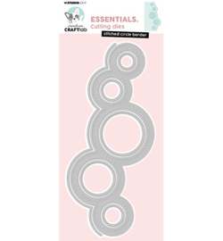 CCL-ES-CD982 - Stitched Circle Border Essentials nr.982