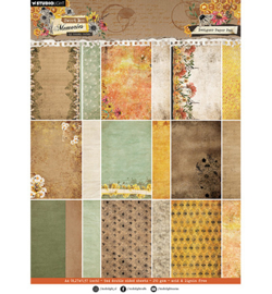 HE-SB-DCPP286 - Paper Pad Background Sweet Bee Memories nr.286