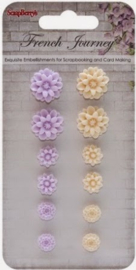 SCB250001092 Resin Flowers