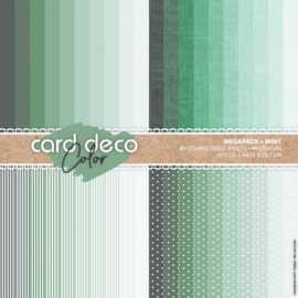 CDCPPA419001 Card Deco Color Paperpack – Megapack – Mint - A4