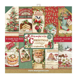 Paperpad 30.5 x 30.5 cm Christmas Vintage - Stamperia