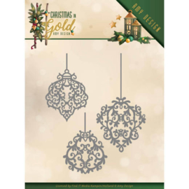 ADD10184 Snij- en embosmal - Christmas Gold - Amy Design