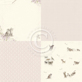 PD13001 Scrappapier - Our Furry Friends - Pion Design