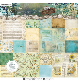 JMA-NA-PP02 - JMA Paper Pad Vintage backgrounds New Awakening nr.02