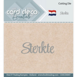 CDECD0047 Snij- en embosmal - Sterkte - Card Deco
