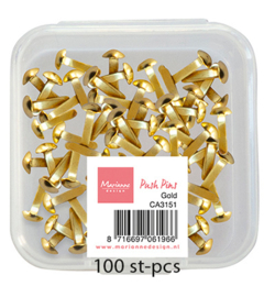 CA3151 Push Pins - Gold - Marianne Design