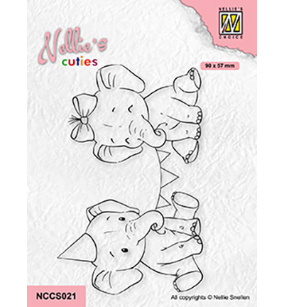 NCCS021 Happy Birthday - Stempel - Nellie Snellen