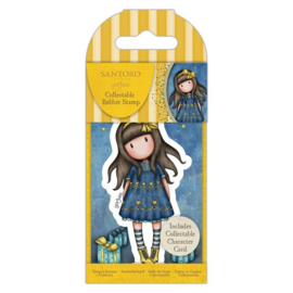 GOR907335 Mini rubber stempel  - Gorjuss