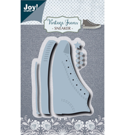 6002-1389 Vintage Jeans Sneaker - Snij- en embosmal - Joy Crafts