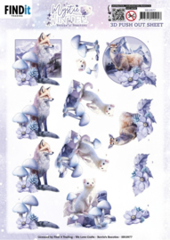 SB10977 3D Push Out - Berries Beauties - Mystic Winter - Mystic Hunters