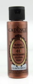 118 Cadence - Gilding Metallic acrylverf - Antiek brons - PAKKETPOST!!!