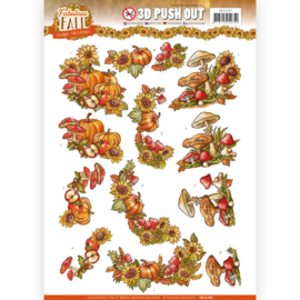 SB10287 Uitdrukvel A4  - Fabulous Fall - Yvonne Creations
