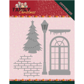 YCD10185 Snij- en embosmal - Family Christmas - Yvonne Creations