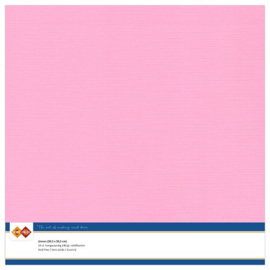 16 Roze - Linnen Karton 30,5 x 30,5cm - 10 stuks - 200 grams - Card Deco - PAKKETPOST!!