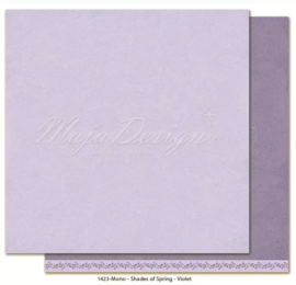 1423 Monochromes Shades of Spring - Dubbelzijdig scrappapier - Maja Design - PAKKETPOST!!