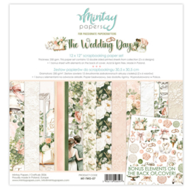 Paperpad 12 x 12 Paper Set - The Wedding Day - PAKKETPOST!!