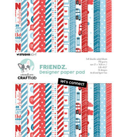 CCL-FR-DPP263 - Paper Pad Let's Connect Friendz nr.263