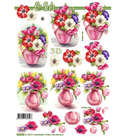 8215.764 3d vel A4 - Bloemen -  Le Suh