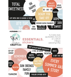 CCL-ES-STIC44 - Stickers Let yourself bloom Essentials nr.44