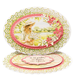 SL-ES-CD952 - Floral Oval Essentials nr.952