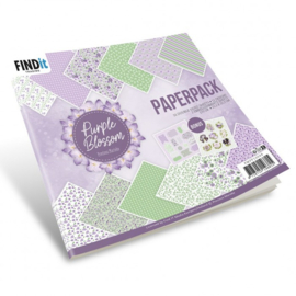 PMPP10048 Paperpack - Precious Marieke - Purple Blossom