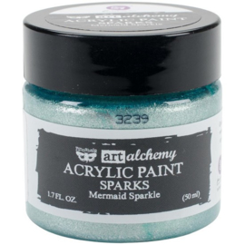 964085  Acrylic Paint - Sparks - Mermaid Sparkle - Finnabair Art Alchemy