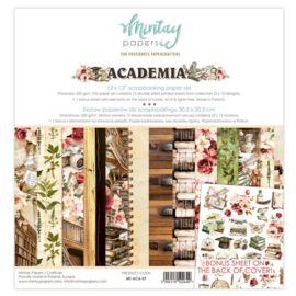 Mintay - Academia - 12x12 Inch Scrapbooking Paper Set - PAKKETPOST!