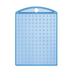 Losse sleutelhanger Blauw met kettinkje  -  Pixel Hobby