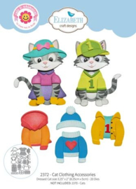 2372 ECD - Cute & Whimsical - Meet the Cats - Cutting Die Clothing Accessoires
