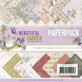 PMPP10031 Paperpad - Beautiful Garden - Marieke Design