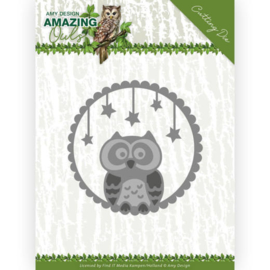 ADD10219 Snij- en embosmal  - Amazing Owls - Amy Design