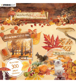 EASYWA664 Die cut boekje - Wonderful Autumn - Studio Light