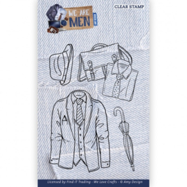 ADCS10086 Clear Stamps - Amy Design - We Are Men - Men