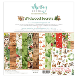 Mintay - Wildwood Secrets - 12x12 Inch Paper Set - PAKKETPOST!!!