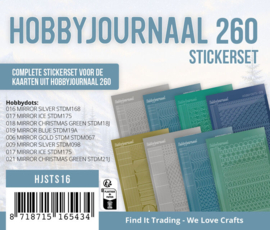 Stickerset Hobbyjournaal 260