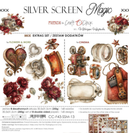CC-F43-SSM-13 Extras Set Mix 30x30 cm Silver Screen Magic - PAKKETPOST!!