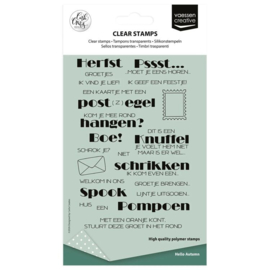car0508 Vaessen Creative - Hello Autumn - Clear Stamps by Carla Creates