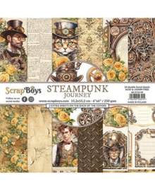 Steampunk Journey 15,2  x 15,2cm Paper Pad (SB-STJO-09)