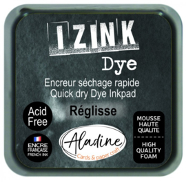 19268 Inkpad Izink Dye Noir Reglisse
