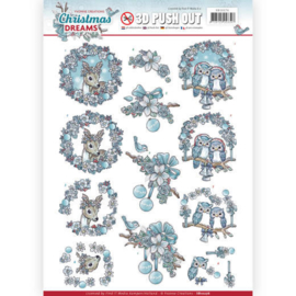 SB10276 Uitdrukvel A4  - Christmas Dreams - Yvonne Creations