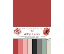 PB1692 The Paper Boutique Vintage Florals A4 Coloured Card