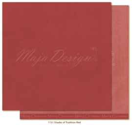 1131 Scrappapier dubbelzijdig - Monochromes - Traditonal Christmas - Maja Design