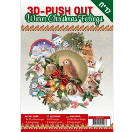 3DPO10017 3D Push Out book 17 - Warm Christmas Feelings