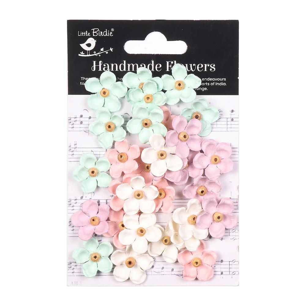 CR94207 Little Birdie Beaded Blooms Paper Flowers 30st