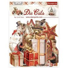 Stamperia Gear up for Christmas Die Cuts (DFLDC102)